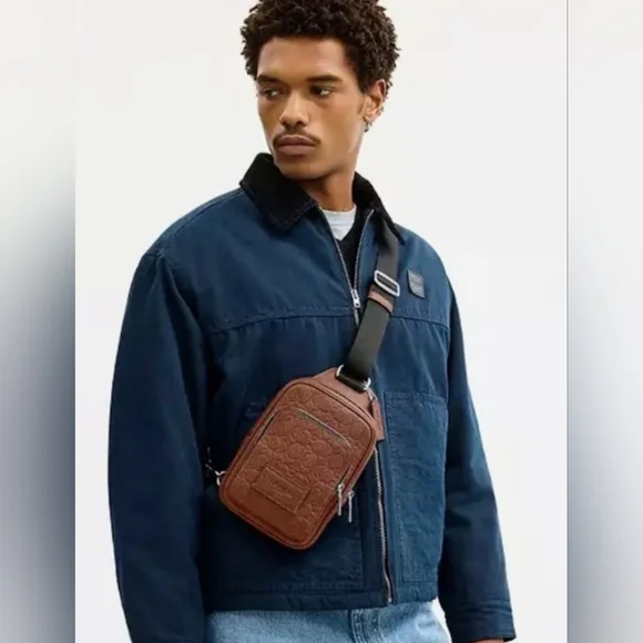 Coach Racer Sling Pack Crossbody Bag NWT - Picture 3 of 11